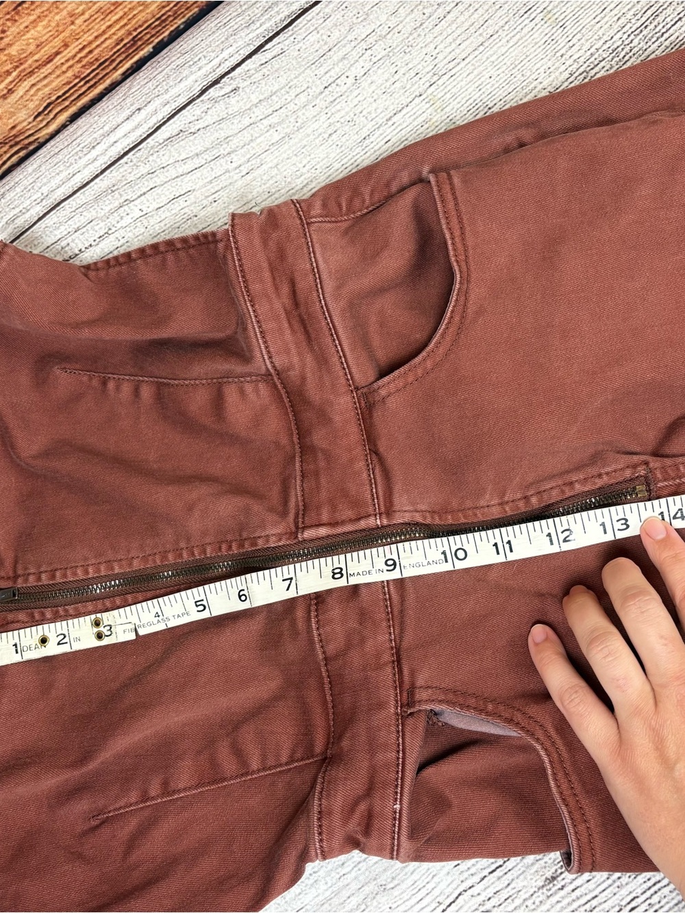 Free People Brown/Red CRVY 2nd Ave One Piece jumpsuit - Picture 12 of 15